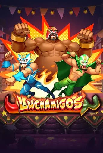 Luchamigos Slot Game Logo by Play'n GO