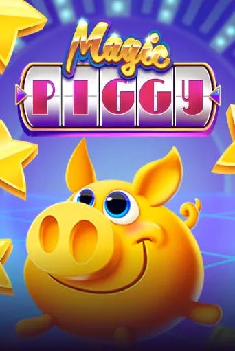 Magic Piggy Slot Game Logo by Hacksaw Gaming