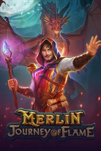 Merlin: Journey of Flame Slot Game Logo by Play'n GO