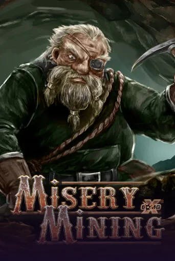 Misery Mining Slot Game Logo by Nolimit City