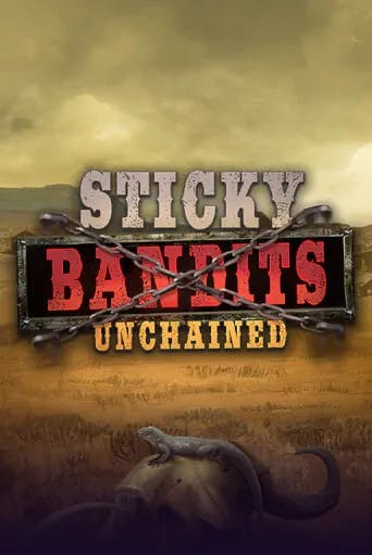 Sticky Bandits Unchained Slot Game Logo by Quickspin