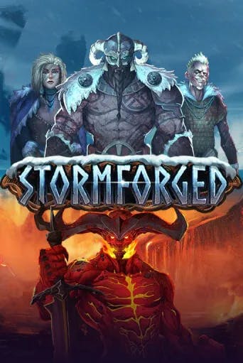 Stormforged Slot Game Logo by Hacksaw Gaming