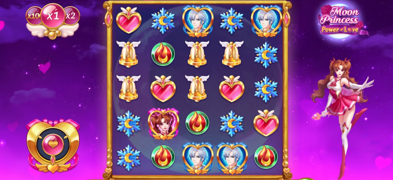 Moon Princess Power of Love by Play'n GO screen 1