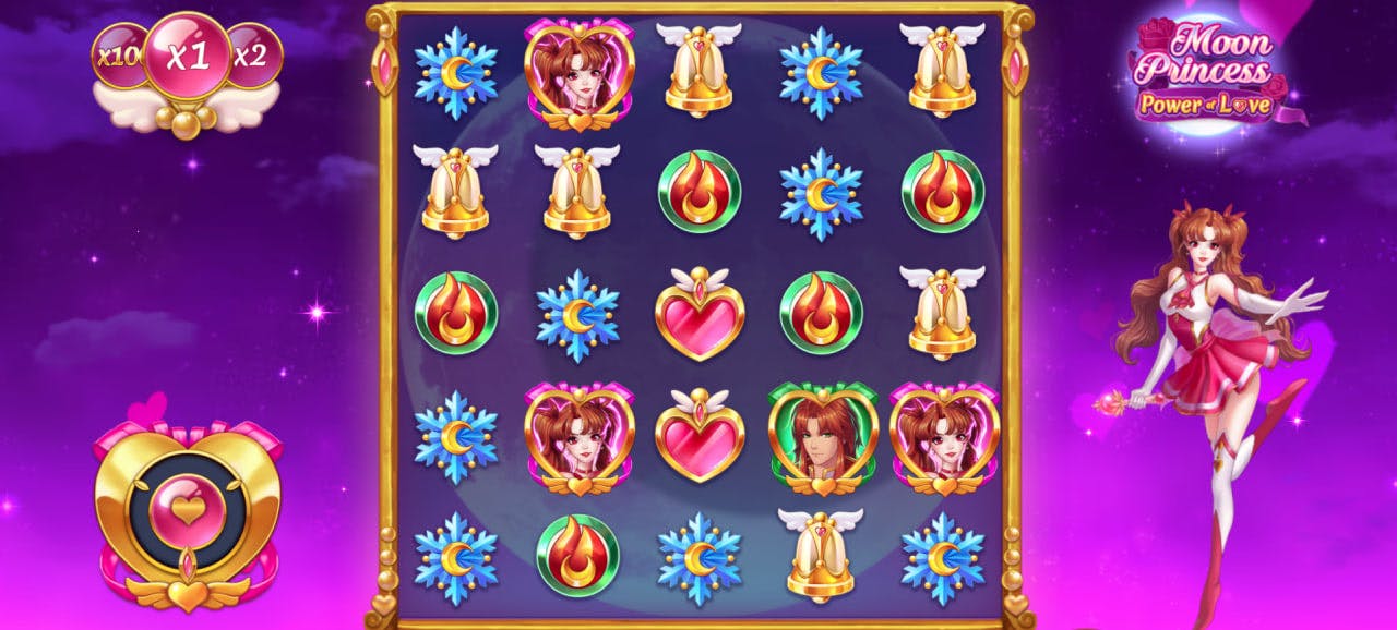 Moon Princess Power of Love by Play'n GO screen 2