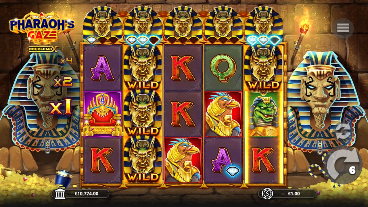Pharaoh’s Gaze DoubleMax by Yggdrasil Gaming screen 1