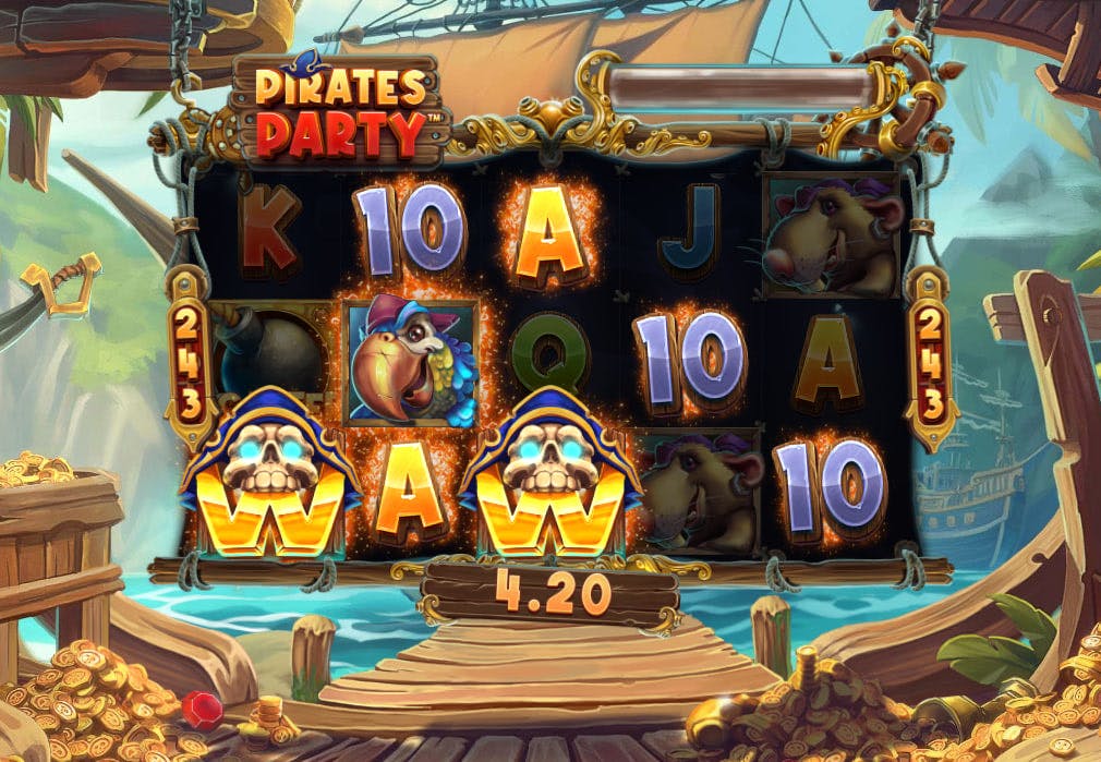 Pirates Party by NetEnt screen 4