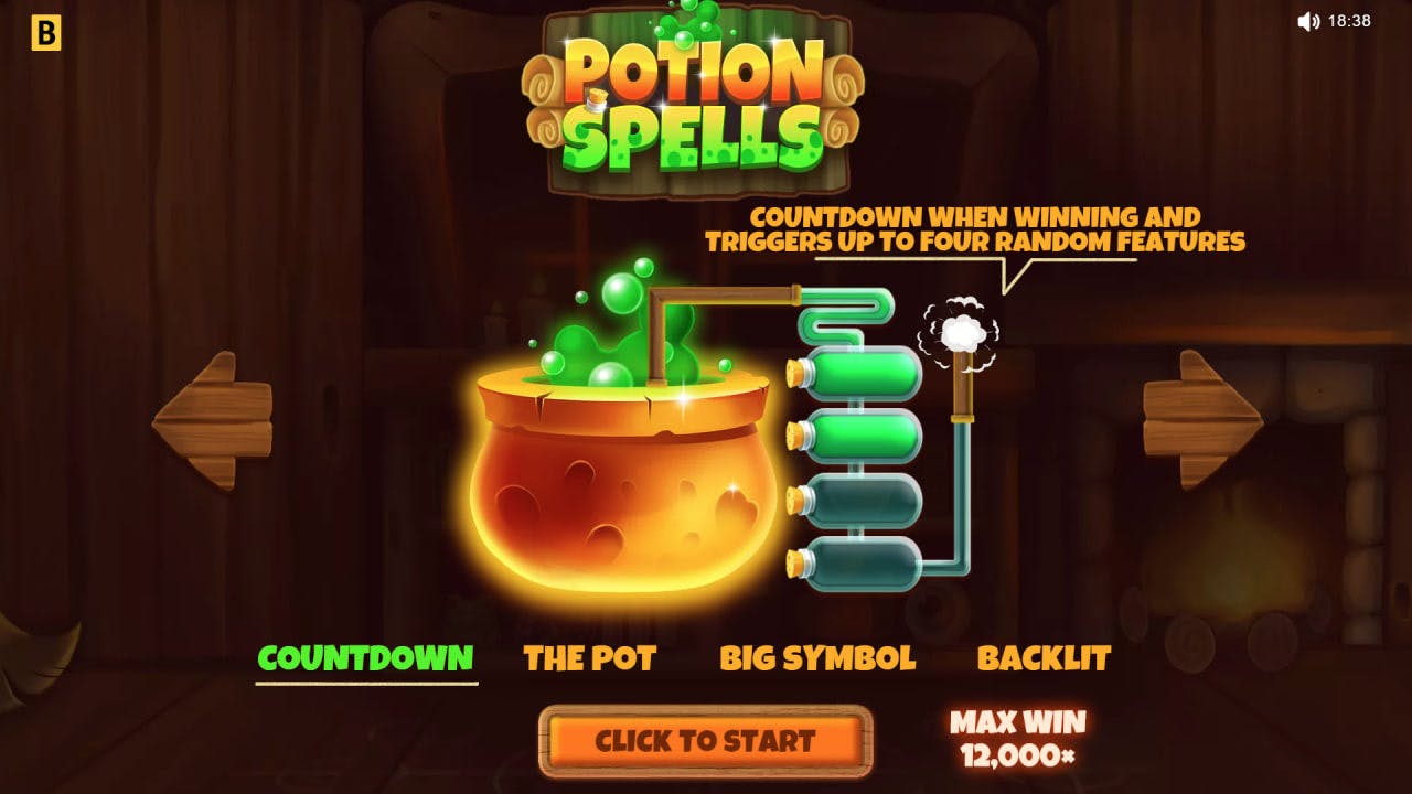 Potion Spells by BGaming