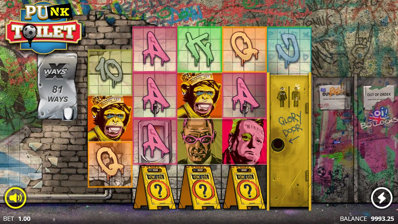 Punk Toilet by Nolimit City screen 2