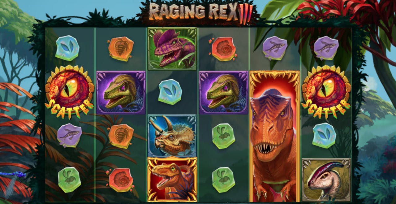 Raging Rex 3 by Play'n GO screen 1