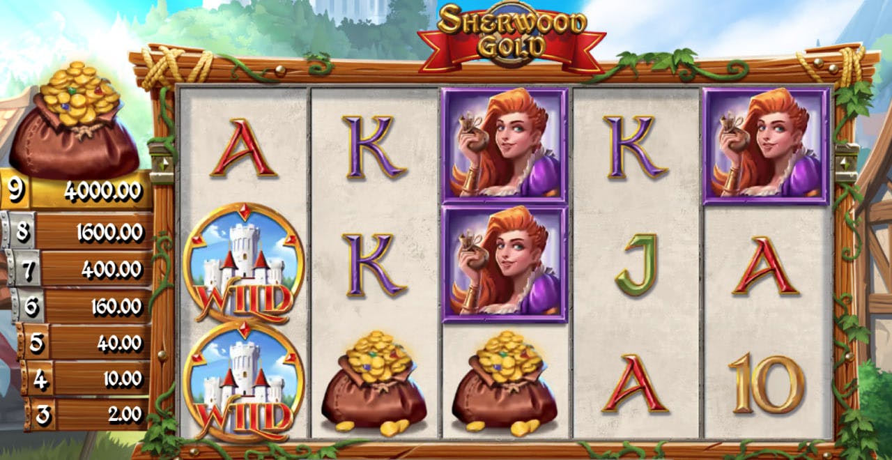 Sherwood Gold by Play'n GO screen 1
