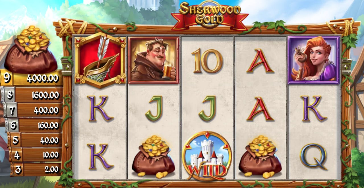 Sherwood Gold by Play'n GO screen 2
