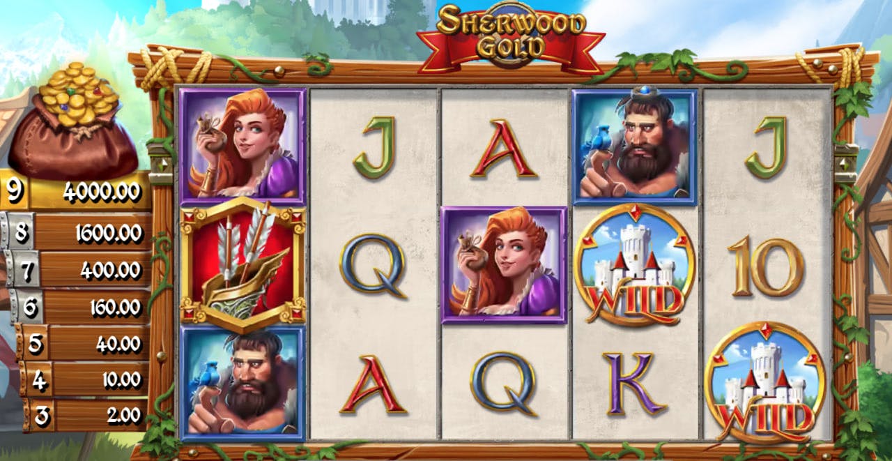 Sherwood Gold by Play'n GO screen 3