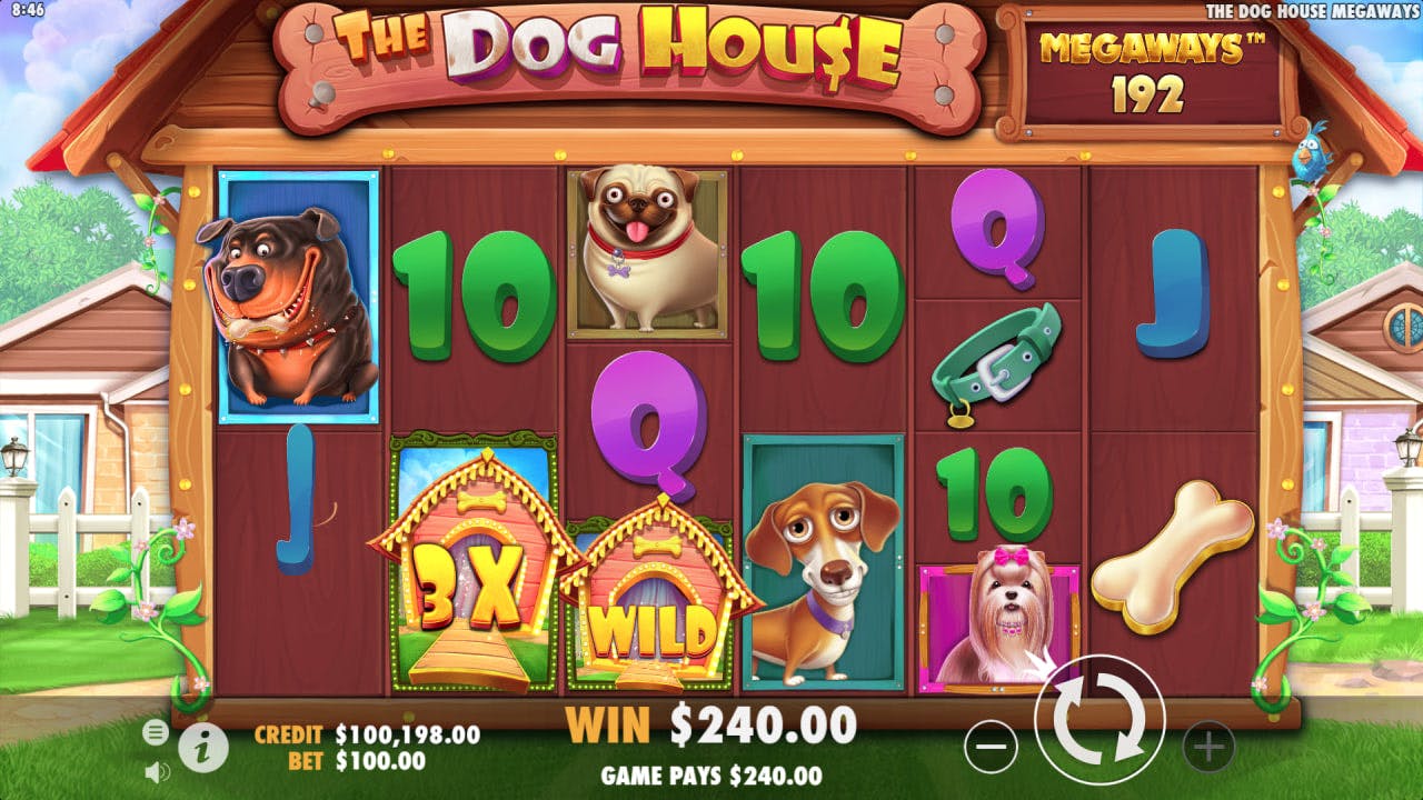 The Dog House Megaways by Pragmatic Play screen 1