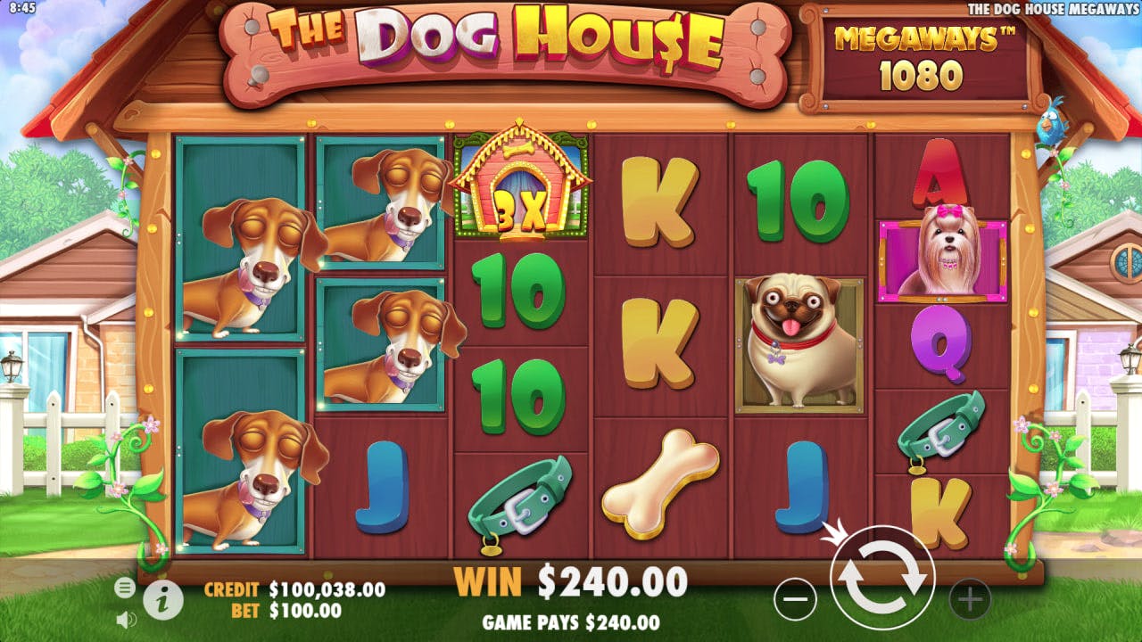 The Dog House Megaways by Pragmatic Play screen 4