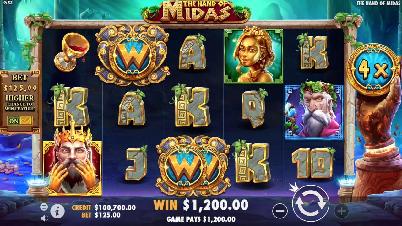 The Hand of Midas by Pragmatic Play screen 1
