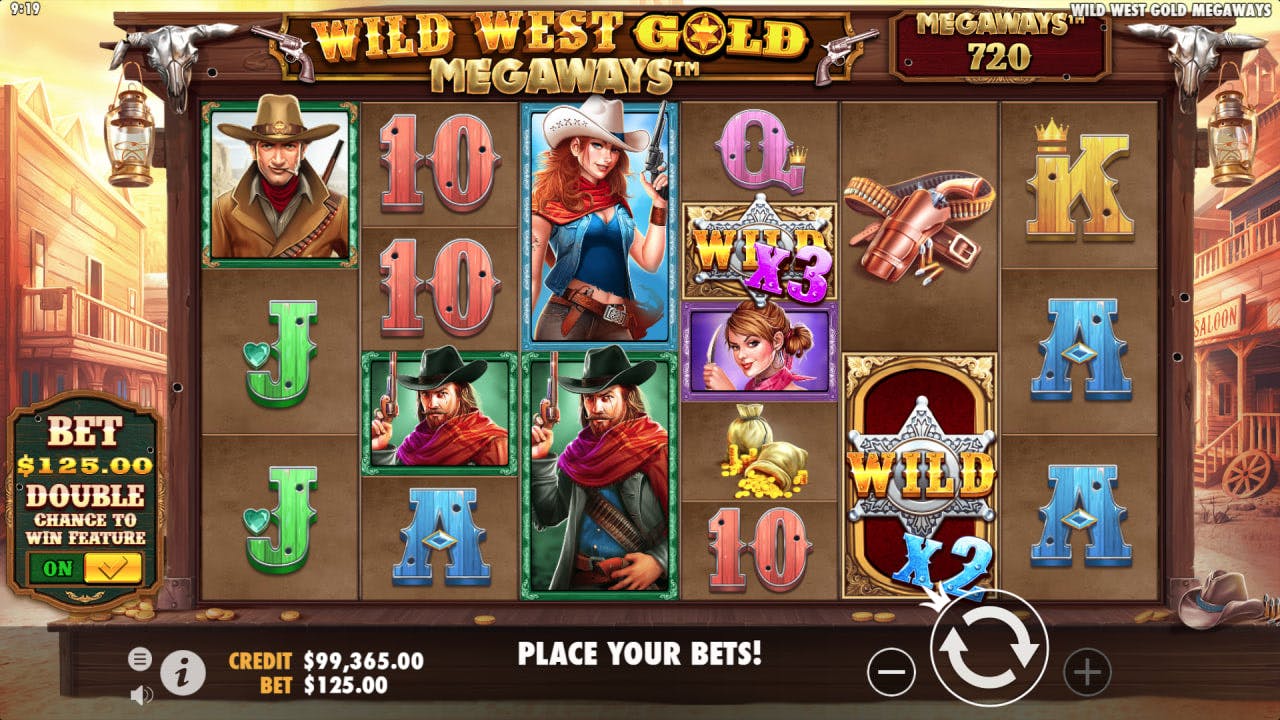Wild West Gold Megaways by Pragmatic Play screen 4