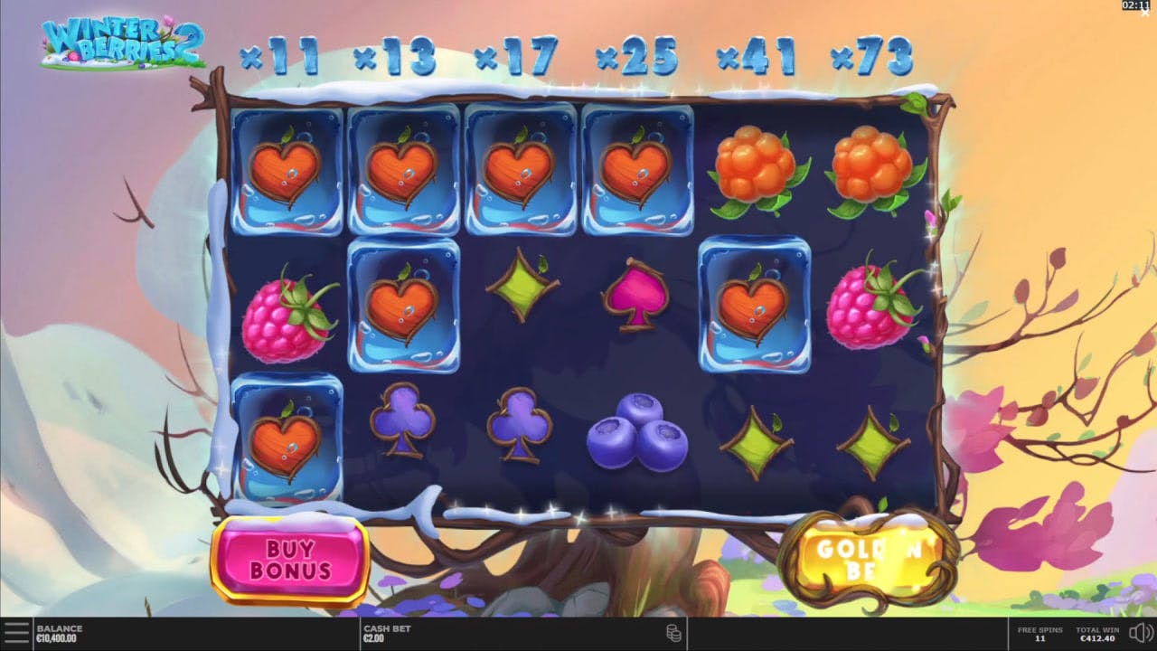 Winterberries 2 by Yggdrasil Gaming screen 2