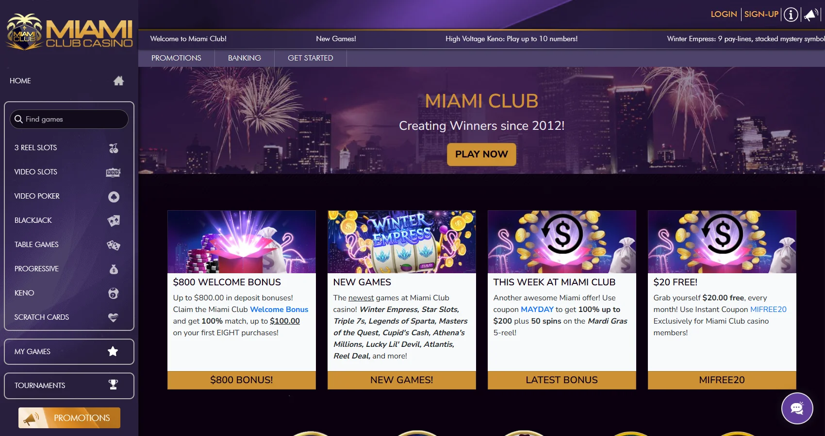 Miami Club Casino