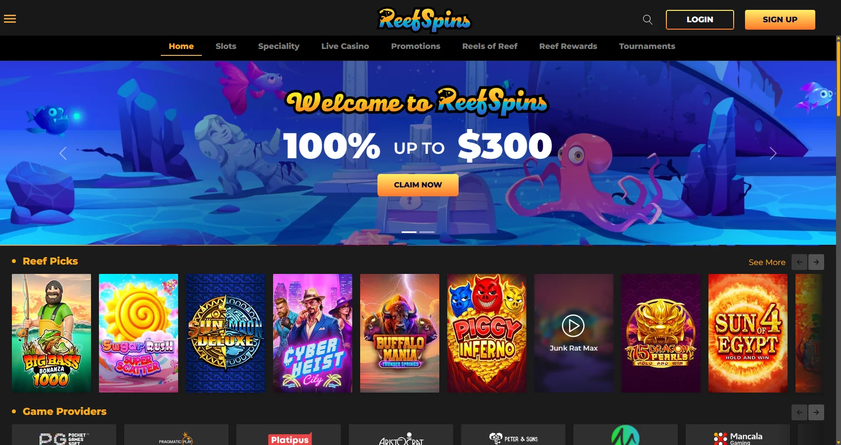 ReefSpins
