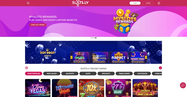 Slots.lv Slot Game Logo by 