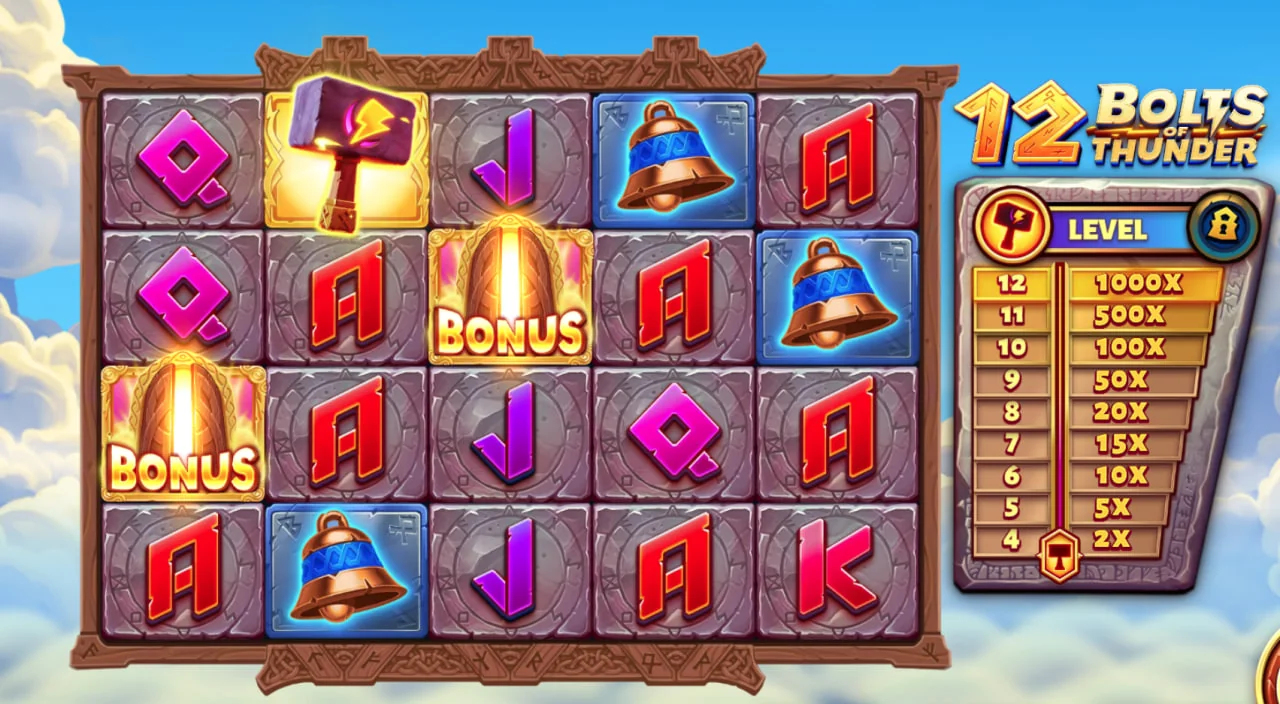 12 Bolts of Thunder by Thunderkick - background 5