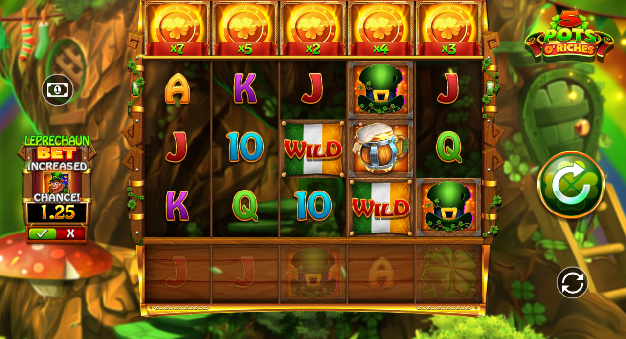5 Pots o' Riches by Blueprint Gaming screen 1