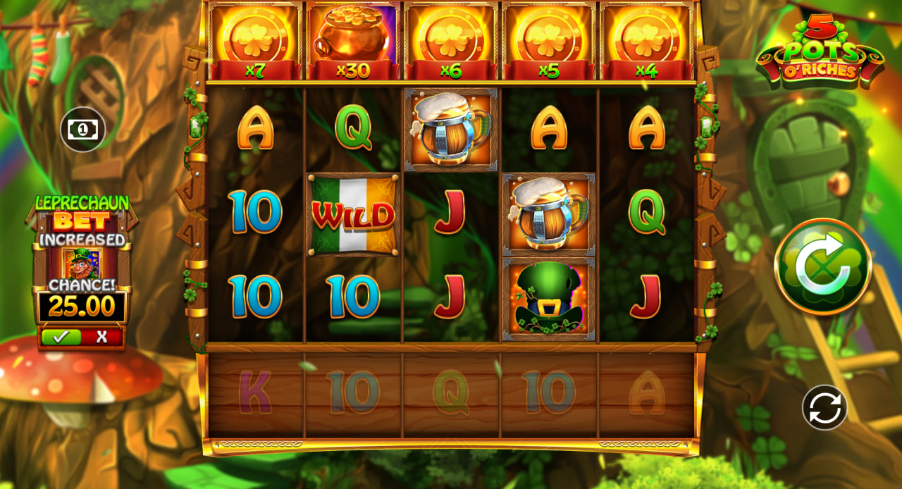 5 Pots o' Riches by Blueprint Gaming screen 4