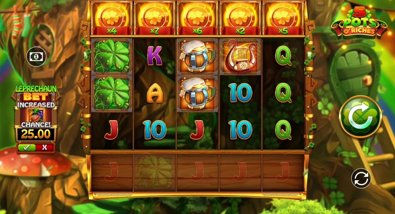 5 Pots o' Riches by Blueprint Gaming - background 5