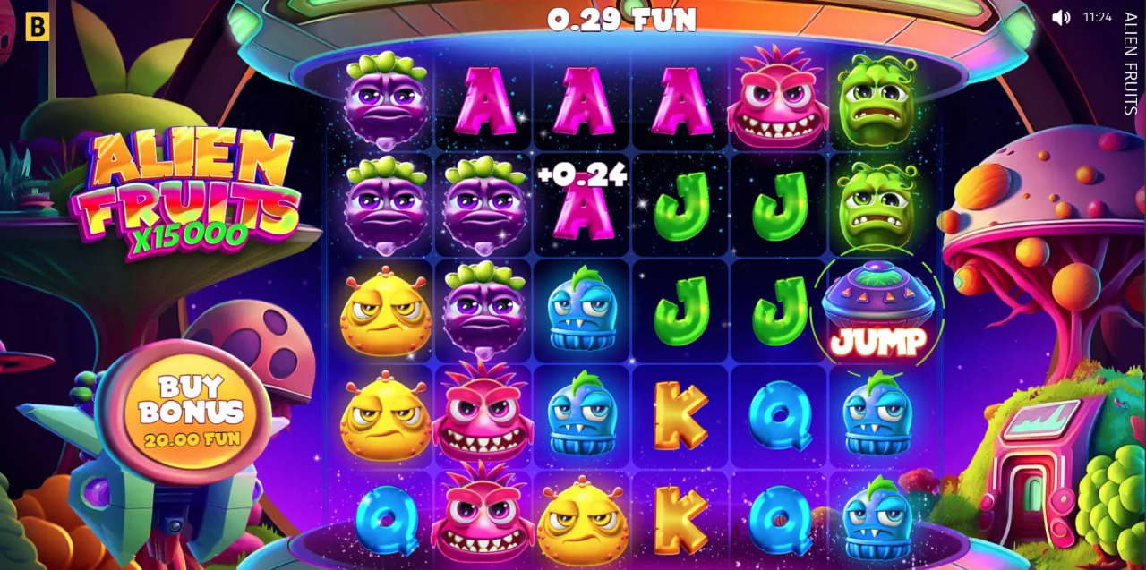 Alien Fruits by BGaming - background 5