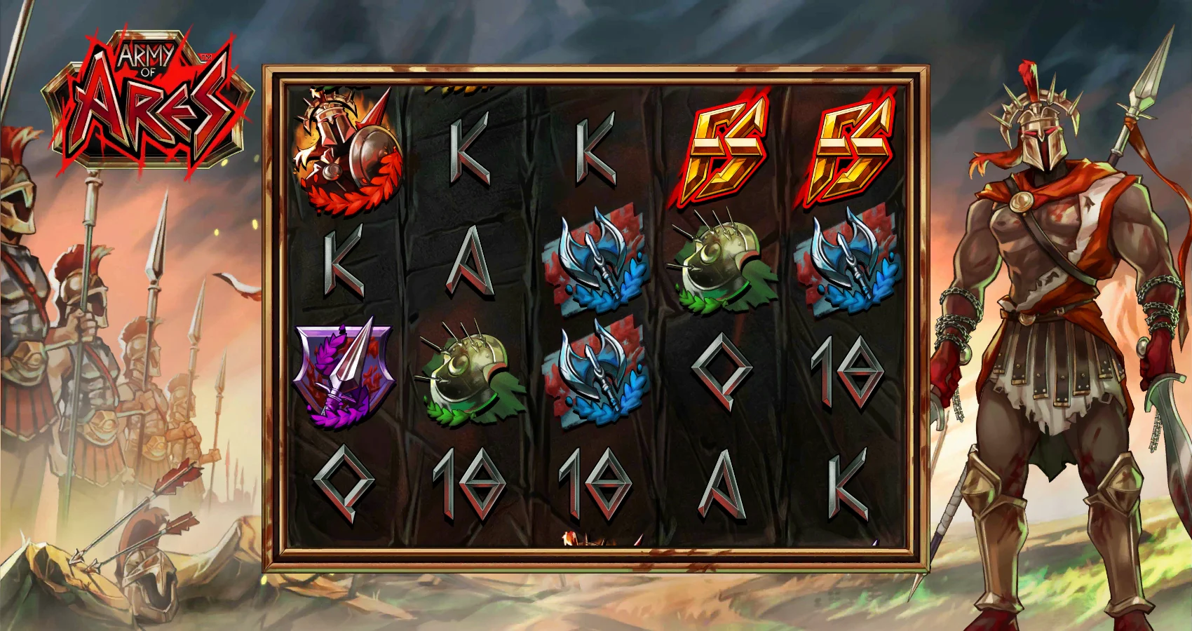 Army of Ares by Hacksaw Gaming - background 1