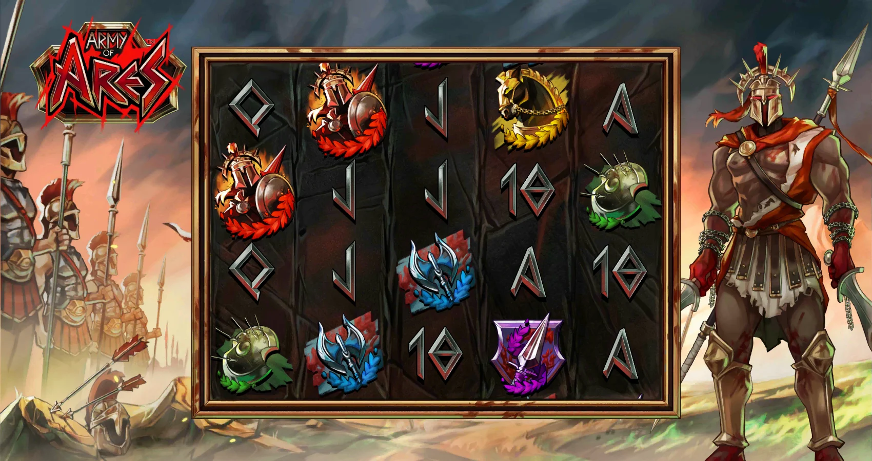 Army of Ares by Hacksaw Gaming - background 3