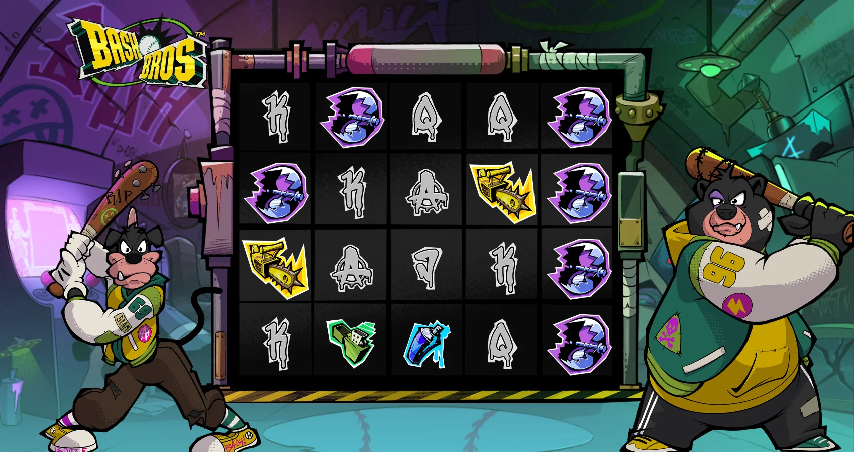 Bash Bros by Hacksaw Gaming - background 4