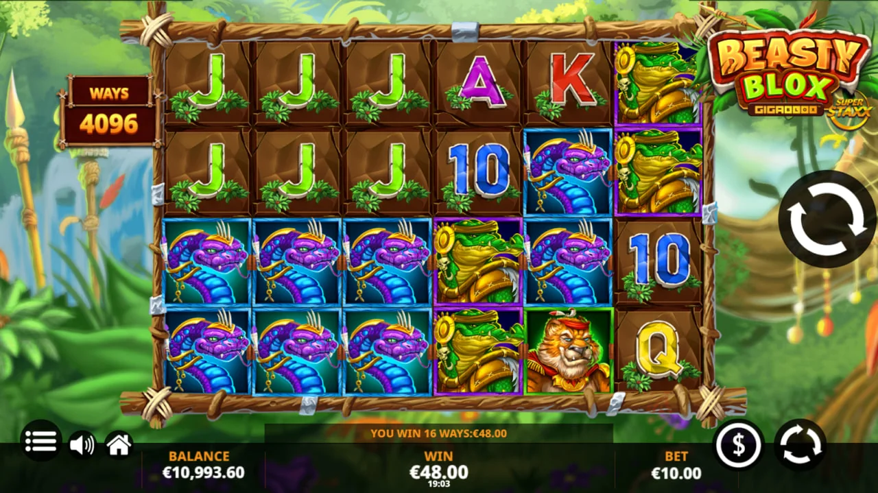 Beasty Blox GigaBlox by Yggdrasil Gaming - background 5