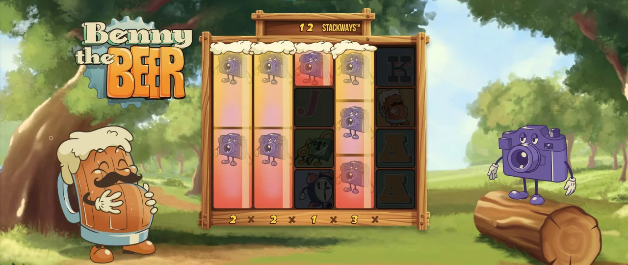 Benny The Beer by Hacksaw Gaming - background 5