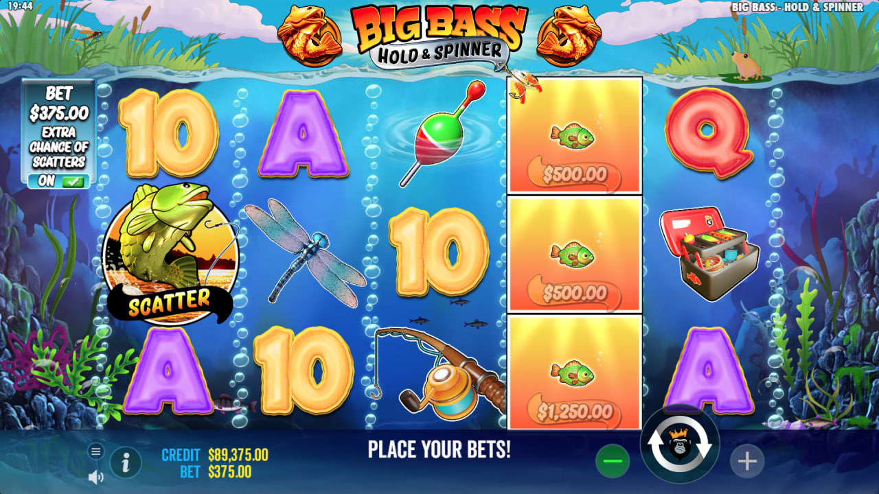 Big Bass Hold & Spinner by Pragmatic Play screen 3