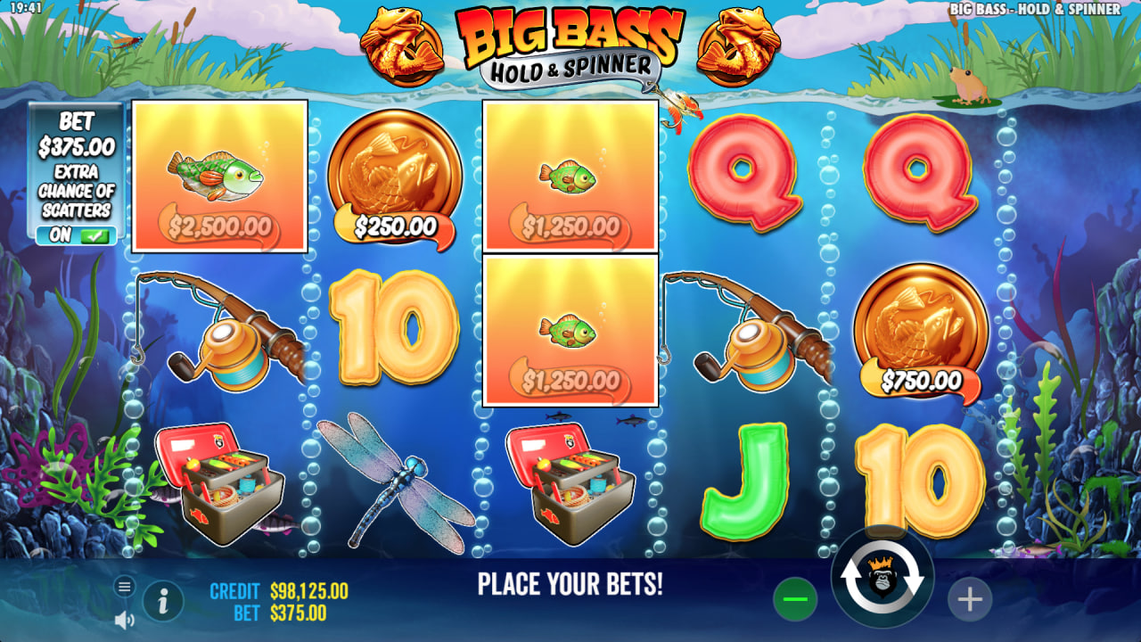 Big Bass Hold & Spinner by Pragmatic Play screen 4