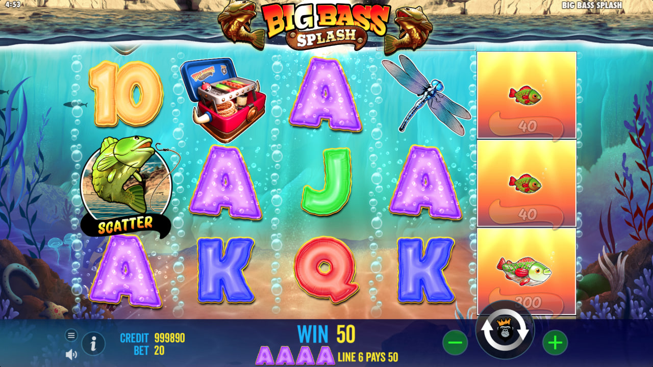 Big Bass Splash by Pragmatic Play screen 3