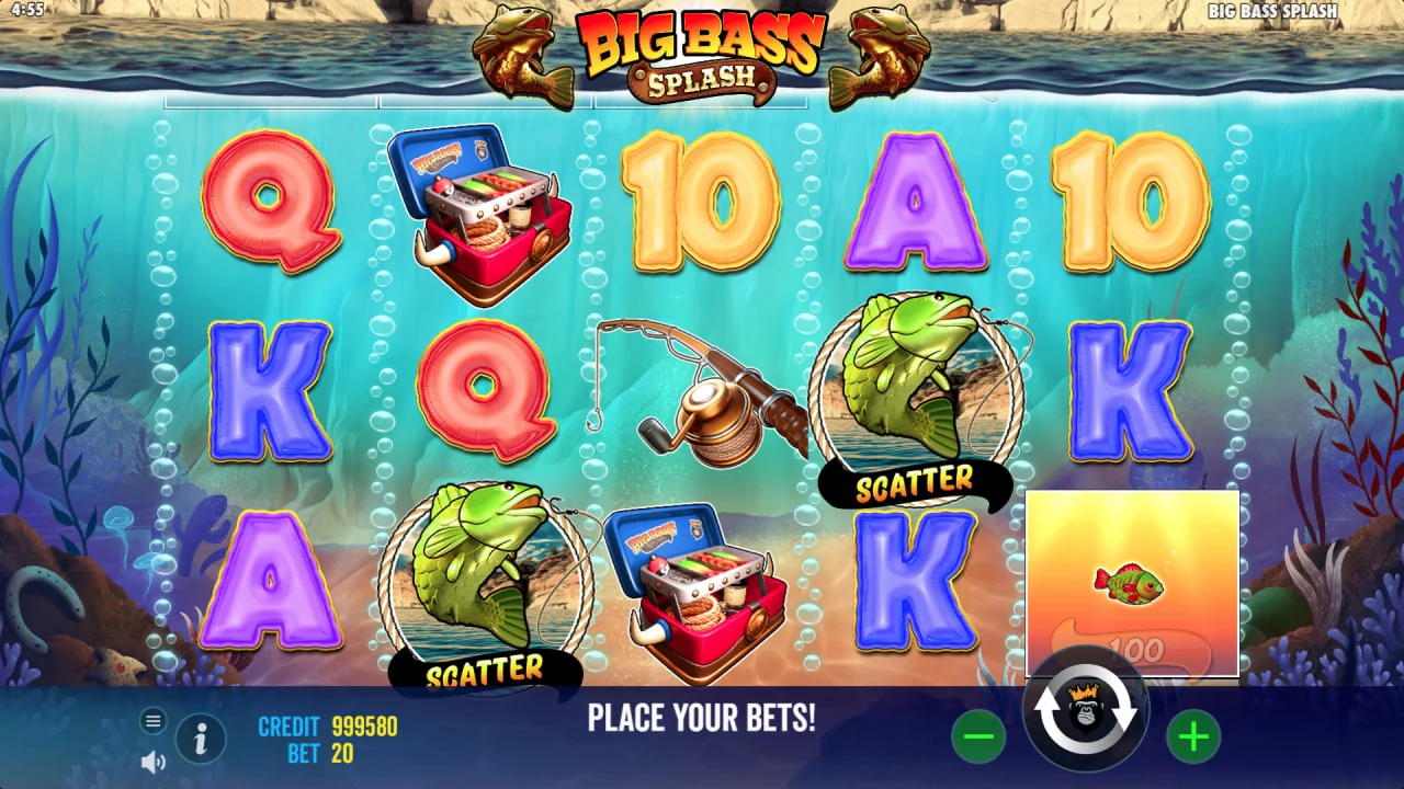 Big Bass Splash by Pragmatic Play - background 5