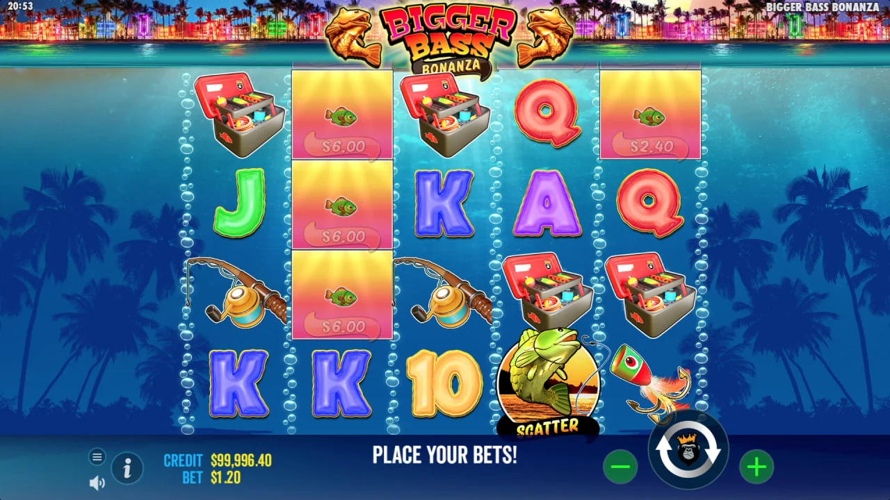 Bigger Bass Bonanza by Pragmatic Play - background 5