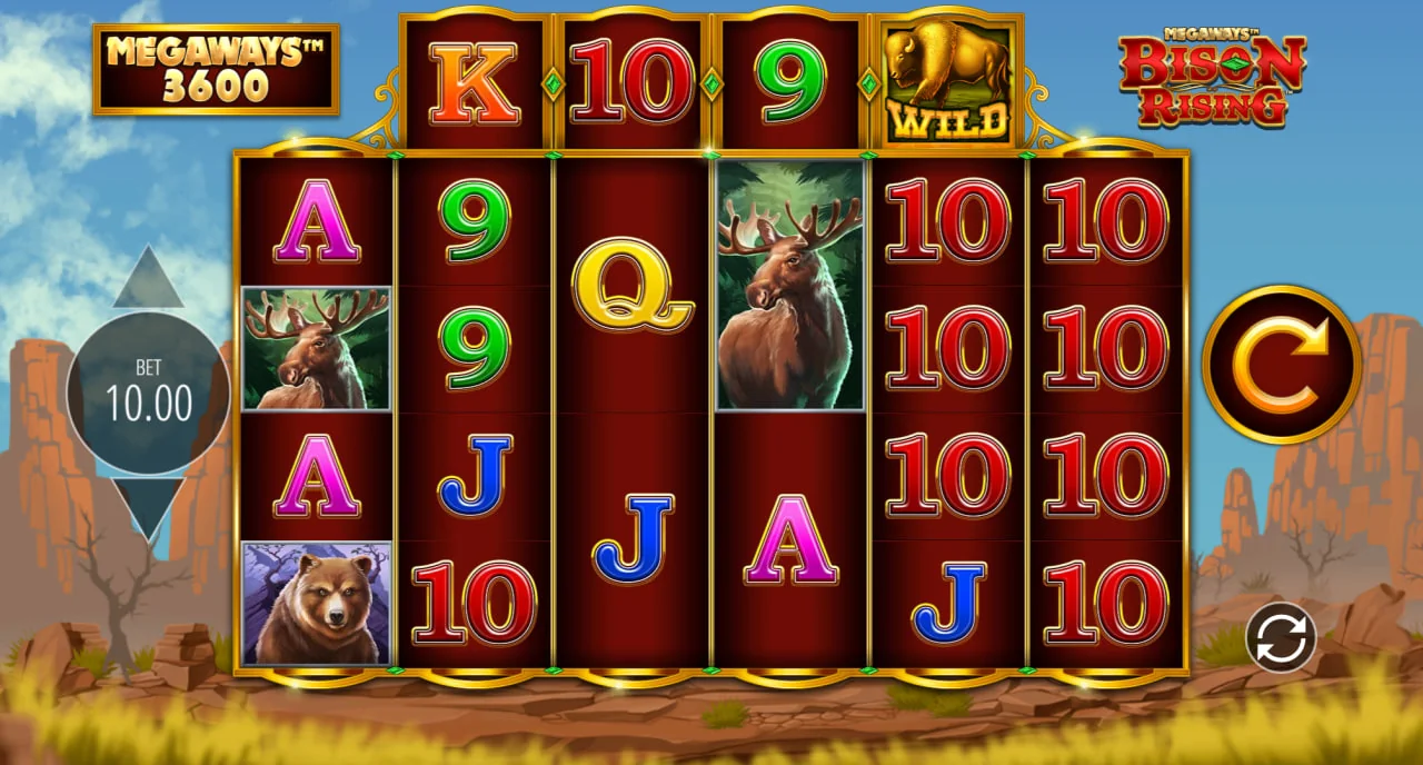 Bison Rising Megaways by Blueprint Gaming - background 5