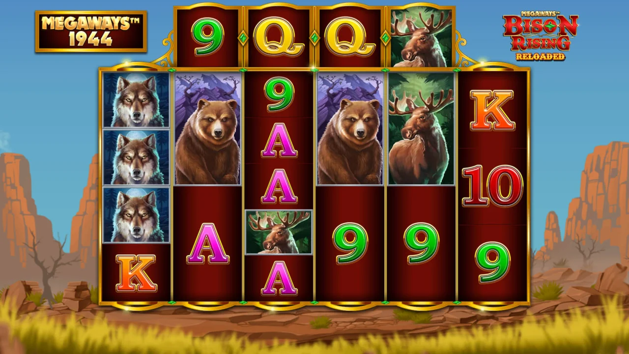 Bison Rising Reloaded Megaways by Blueprint Gaming - background 5