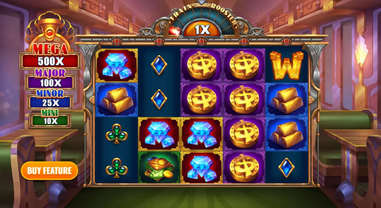 Blazin' Rails by Foxium - background 5