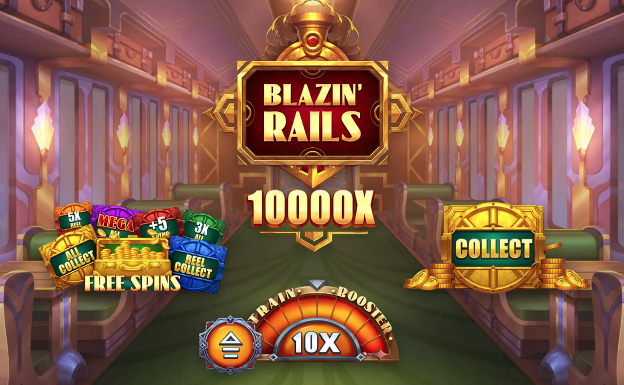 Blazin' Rails by Foxium