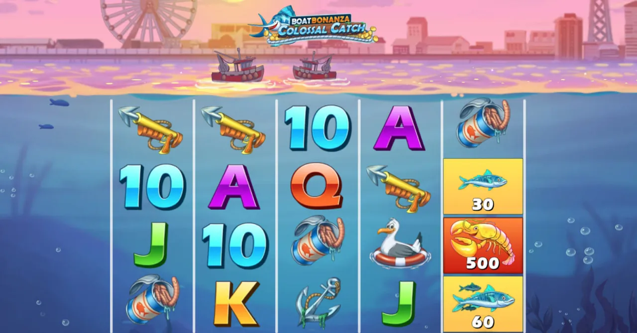 Boat Bonanza Colossal Catch by Play'n GO screen 3