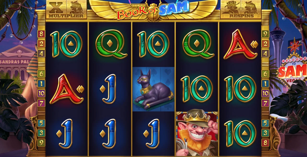 Book of Sam by ELK Studios - background 5