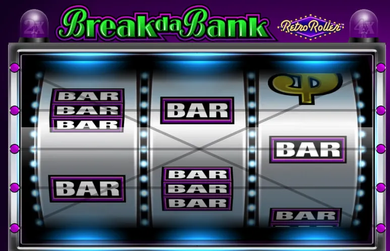 Break da Bank Retro Roller by Games Global
