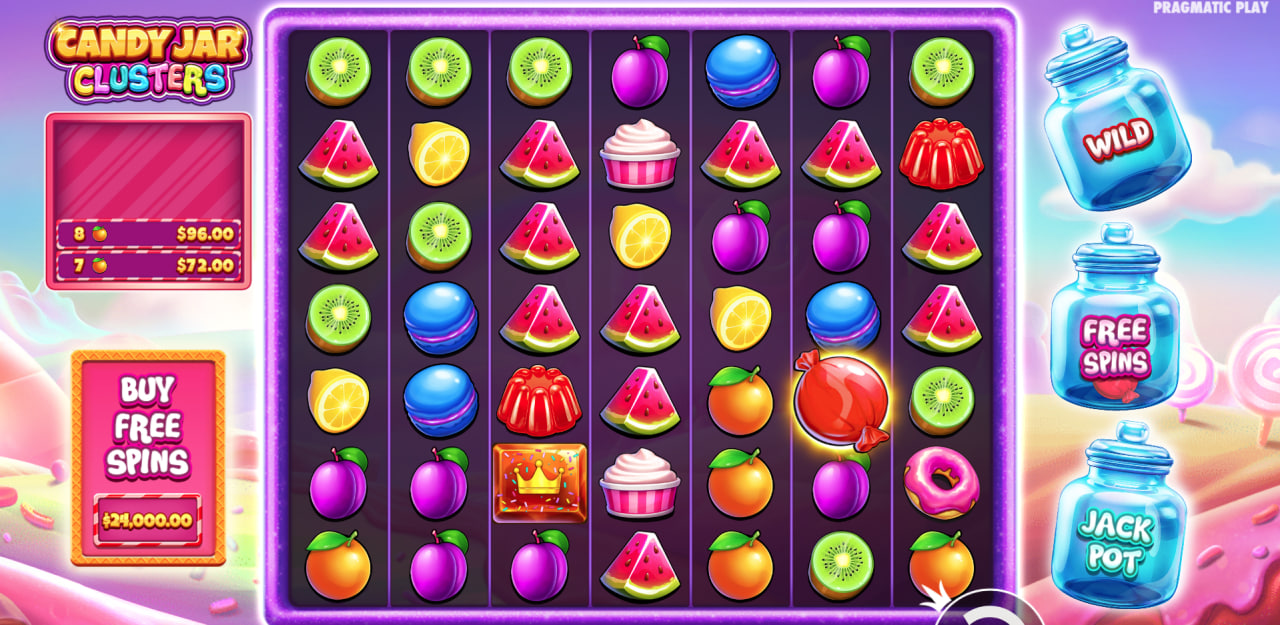 Candy Jar Clusters by Pragmatic Play screen 3