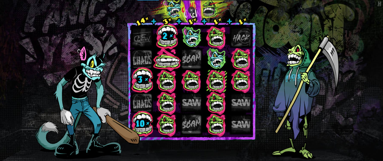 Chaos Crew 2 by Hacksaw Gaming screen 1