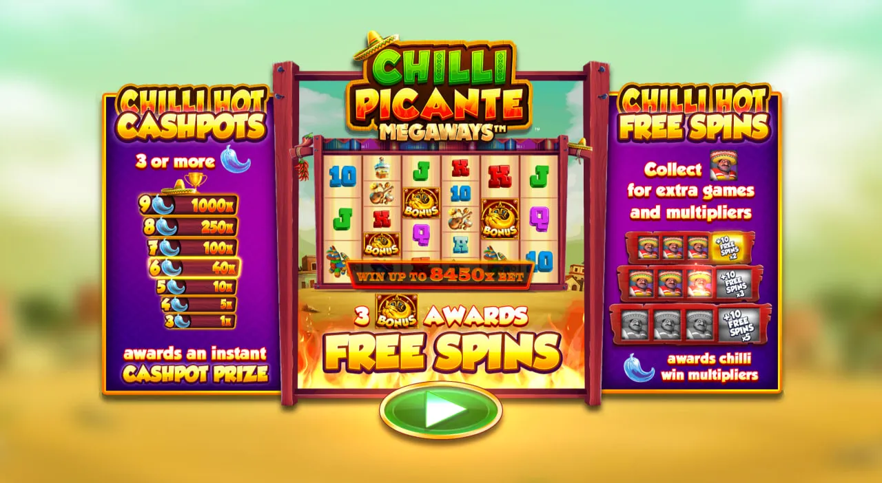 Chilli Picante Megaways by Blueprint Gaming screen 4