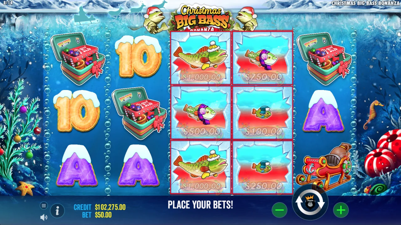 Christmas Big Bass Bonanza by Pragmatic Play - background 5
